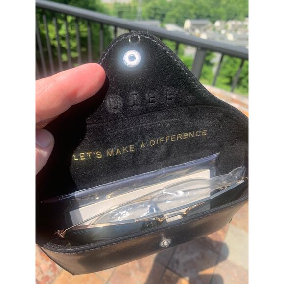 Diff  Sunset Mirror Polarized Sunglasses Unisex NEW - box & cleaning cloth - Picture 9 of 12